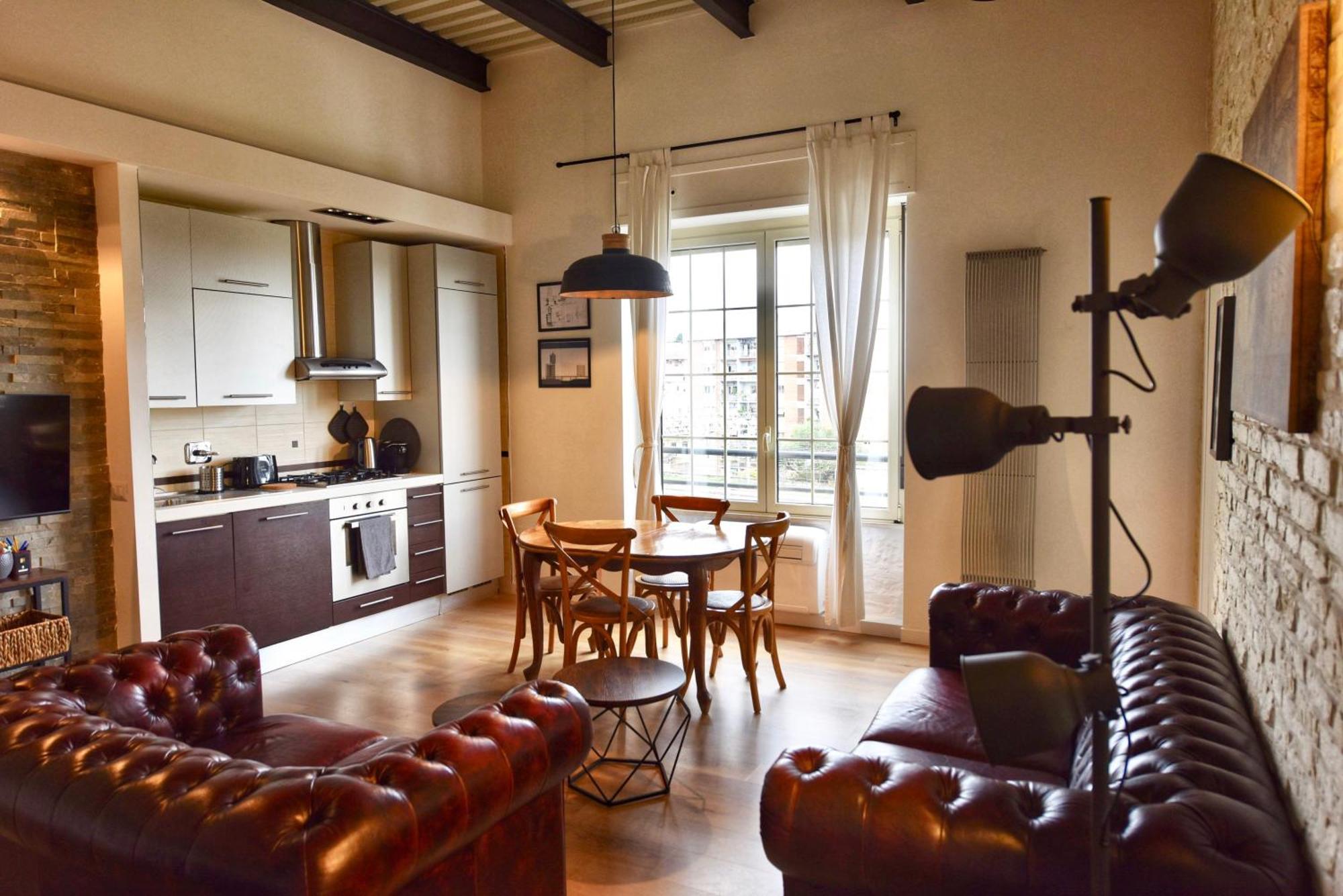 Industrial Loft Trastevere Station Roma Esterno foto